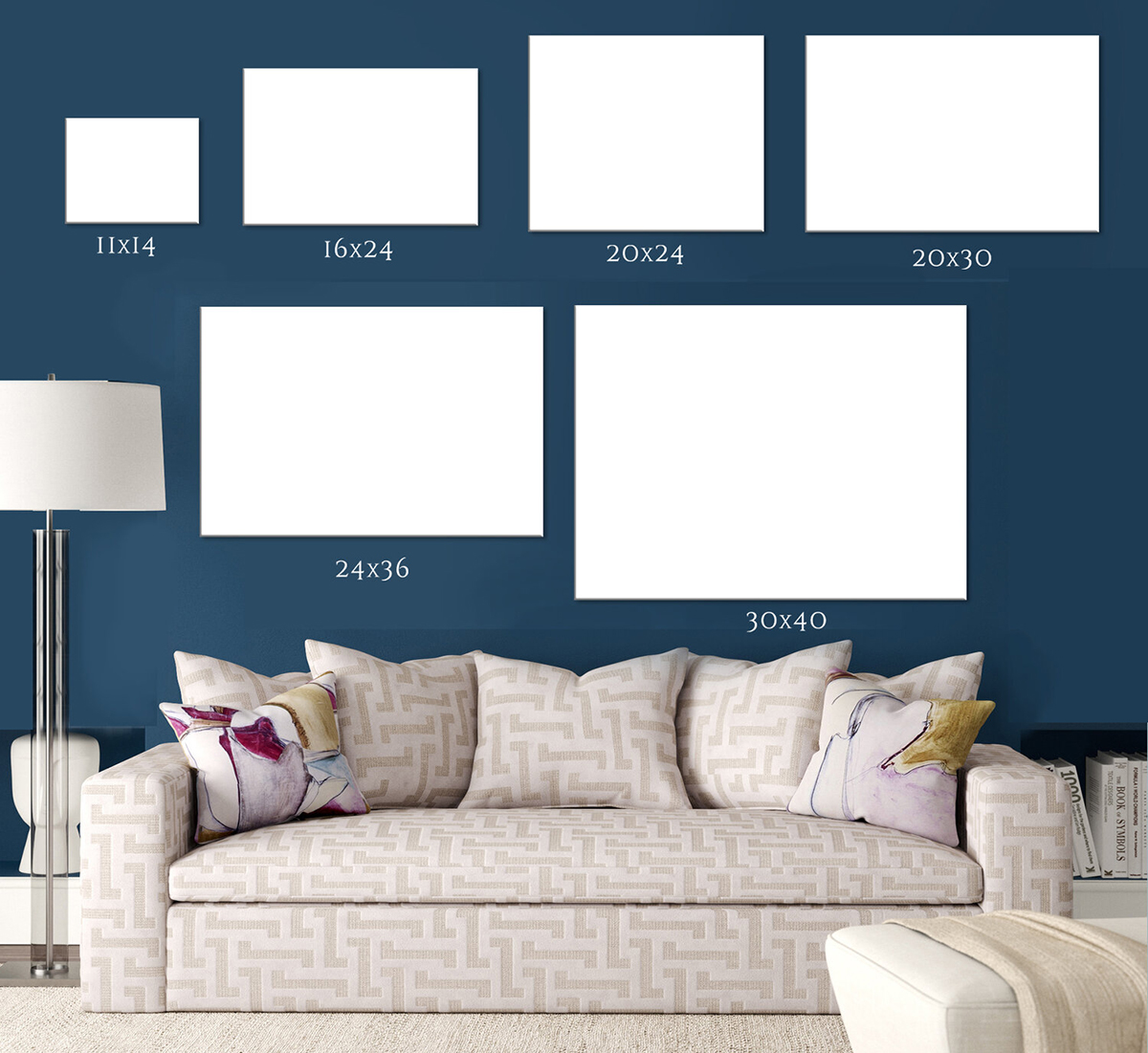 Sizing Wall Art Guide
